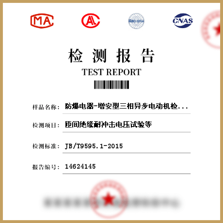 防爆電器-增安型三相異步電動機(jī)檢測