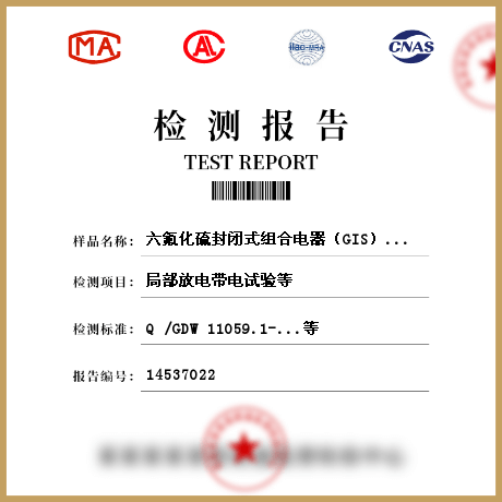 六氟化硫封閉式組合電器（GIS）檢測